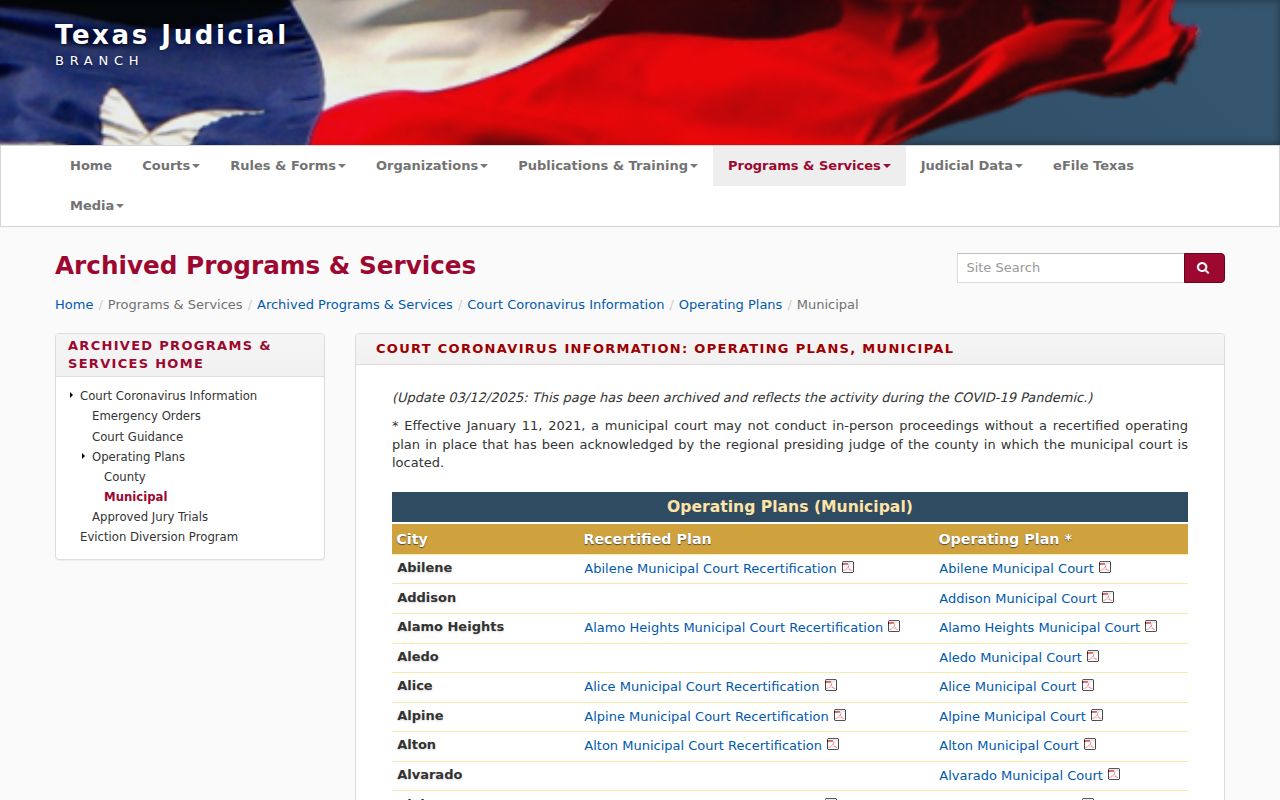 Henrietta warrant records: official Texas directory listing for Henrietta Municipal Court