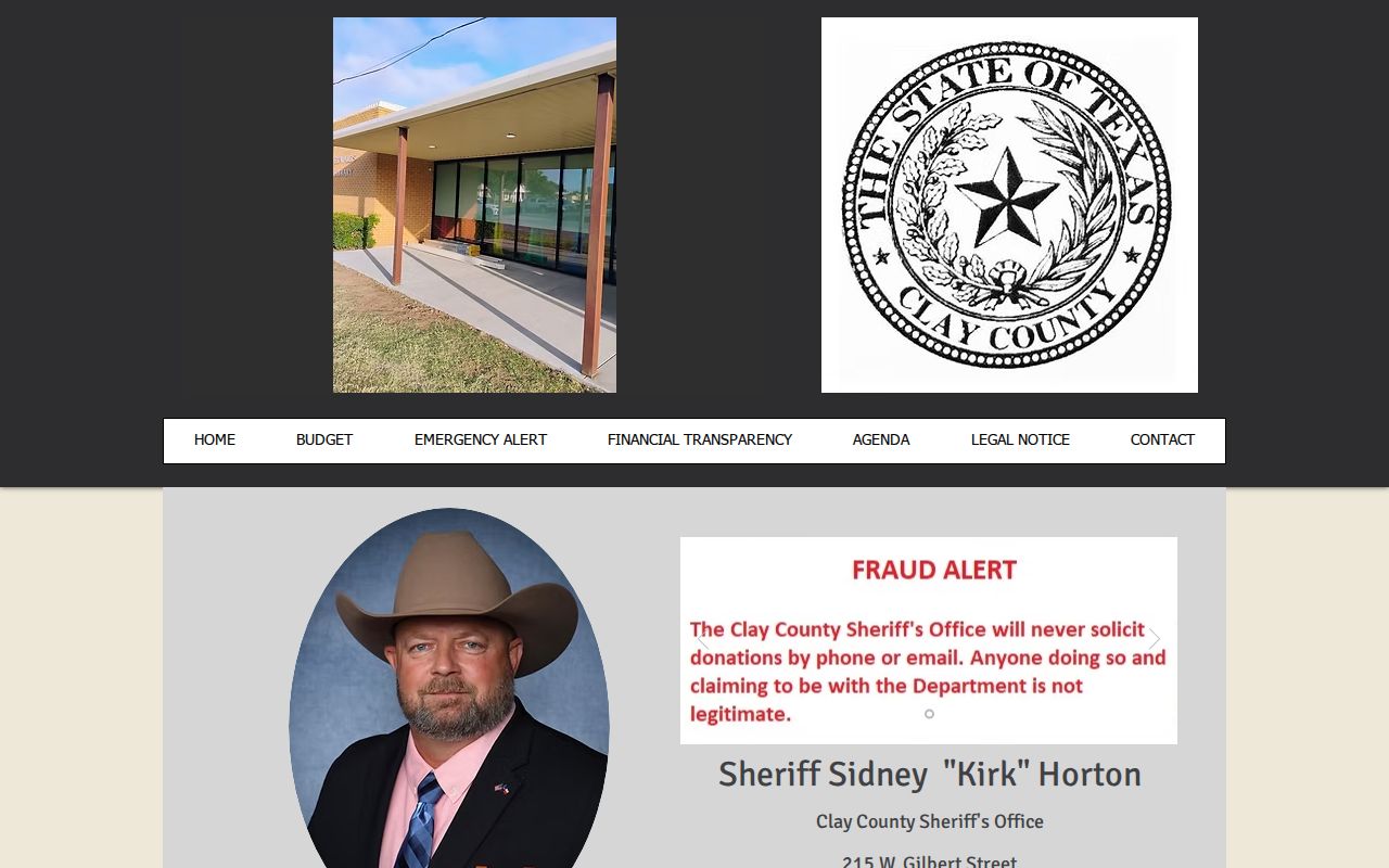 Clay County most wanted information: Sheriff's Office public contact block